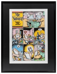  R. Crumb Mr. Natural Does the Dishes Limited Edition Signed...