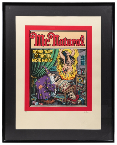  R. Crumb Mr. Natural Signed Limited Edition Serigraph. Wild...