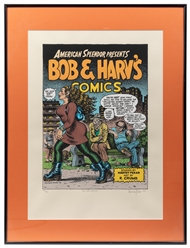  R. Crumb Bob & Harvs Comics Signed Limited Edition Serigra...