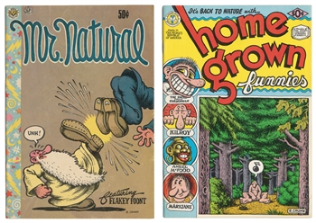  [UNDERGROUND COMICS]. Collection of 46 comics. With comics ...