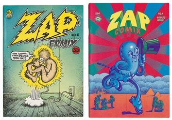  [UNDERGROUND COMICS]. Collection of 46 comics. With comics ...