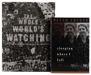  [COUNTERCULTURE]. Pair of First Editions Signed by Counterc...
