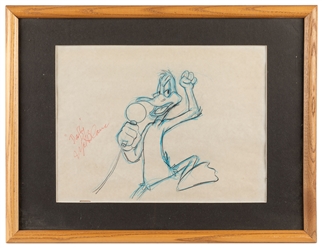  [ANIMATION ART]. [BLANC, Mel (1908-1989), association]. Tri...