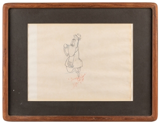  [ANIMATION ART]. [BLANC, Mel (1908-1989), association]. Tri...