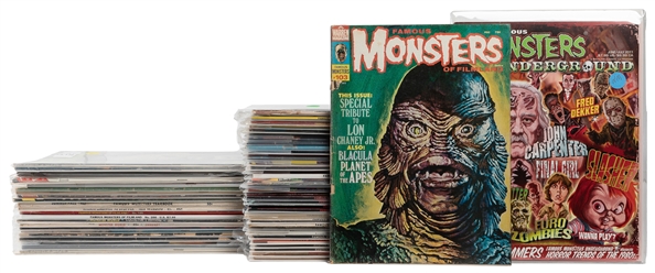  Famous Monsters of Filmland Monster World, Fangoria, and Ot...