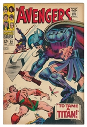  The Avengers Group of 12 Comic Books. Marvel Comics, 1966-6...