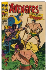  The Avengers Group of 12 Comic Books. Marvel Comics, 1966-6...