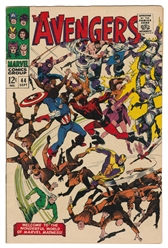  The Avengers Group of 12 Comic Books. Marvel Comics, 1966-6...