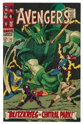  The Avengers Group of 12 Comic Books. Marvel Comics, 1966-6...