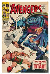  The Avengers Group of 12 Comic Books. Marvel Comics, 1966-6...