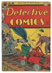  Detective Comics. Group of 3 comic books. DC, 1943-46. Incl...