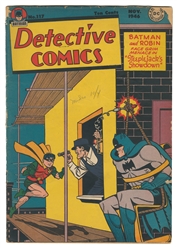  Detective Comics. Group of 3 comic books. DC, 1943-46. Incl...