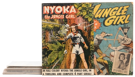  Nyoka the Jungle Girl. Group of 11 comics. Including: Jungl...