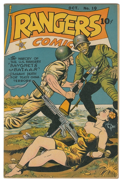  Rangers Comics #19. Fiction House, 1944. Joe Doolin cover. ...