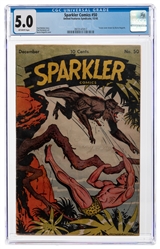  Sparkler Comics Nos. 47, 50, and 53 CGC Group. Including: N...
