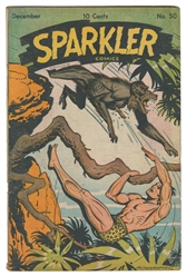 [TARZAN]. Group of 7 Tarzan comics. Including: Tip Top Comi...