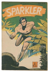  [TARZAN]. Group of 7 Tarzan comics. Including: Tip Top Comi...