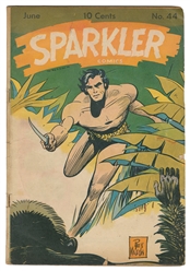  [TARZAN]. Group of 7 Tarzan comics. Including: Tip Top Comi...