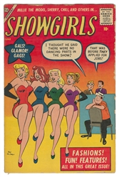  Showgirls #1. Atlas, 1957. Dan DeCarlo cover and art. Stan ...