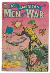  [WAR COMICS]. Group of 12 comic books. Including: With the ...