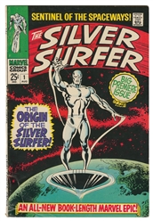  Silver Surfer #1. Marvel Comics, 1968. Origin of the Silver...