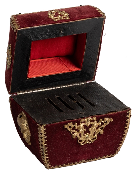  Coin Casket. New York: Martinka & Co., ca. 1900. Small jewe...