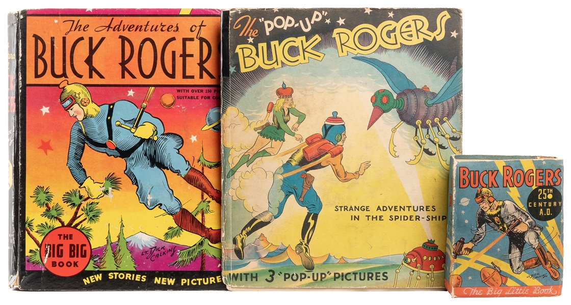  The Pop-Up Buck Rogers. Chicago: Pleasure Books, 1935. Orig...