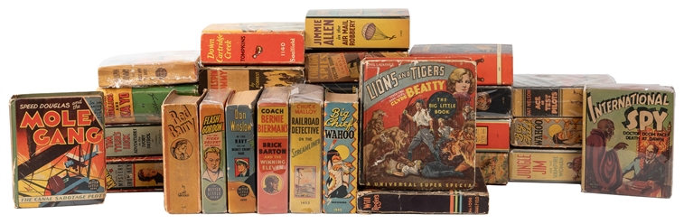  Collection of Approximately 70 Big Little Books. Circa 1930...