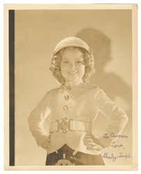  TEMPLE, Shirley (1928-2014). Signed Photo from Wee Willie W...
