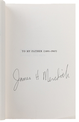  [AFRICAN-AMERICANA]. MEREDITH, James (b. 1933). Three Years...