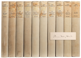  ALDRICH, Thomas Bailey (1836-1907). The Writings of Thomas ...