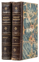  [AMERICANA]. [CONDER, Josiah (1789-1855)]. The Modern Trave...