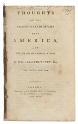  [AMERICANA]. [FRANKLIN, Benjamin (1706-1790), contributor]....