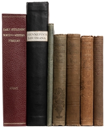  [AMERICANA]. Group of 6 First or Early Editions of Travels ...