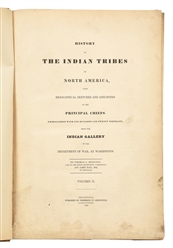  [AMERICANA]. McKENNEY, Thomas L. (1785-1859) and James HALL...