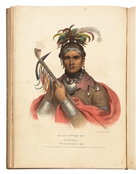  [AMERICANA]. McKENNEY, Thomas L. (1785-1859) and James HALL...