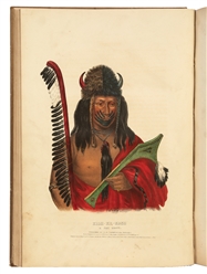  [AMERICANA]. McKENNEY, Thomas L. (1785-1859) and James HALL...