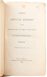  [AMERICAN LIBRARIES]. Group of the First 28 Annual Reports ...