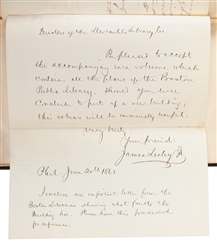  [AMERICAN LIBRARIES]. Proceedings of the Dedication of the ...