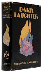  ANDERSON, Sherwood. Dark Laughter. New York: Boni & Liverig...