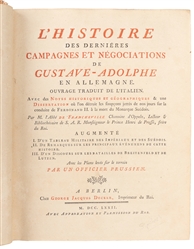  [ARMORIAL BINDING]. [THIRTY YEARS WAR]. FRANCHEVILLE, M. Ab...
