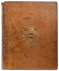  [ARMORIAL BINDING]. [THIRTY YEARS WAR]. FRANCHEVILLE, M. Ab...