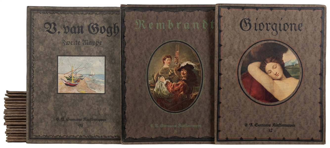  [ART]. Group of 21 Issues of Illustrated Artist Books Publi...