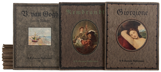  [ART]. Group of 21 Issues of Illustrated Artist Books Publi...