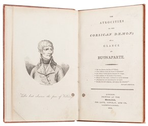  [BONAPARTE, Napoleon (1769-1821), subject]. The Atrocities ...