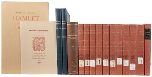  [BOOKS ABOUT BOOKS]. Group of 12 Assorted Bibliographies or...