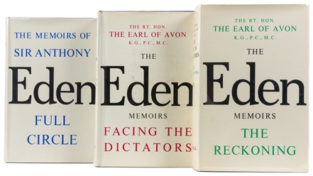 [BRITISH PRIME MINISTERS]. EDEN, Sir Anthony (1897-1977). T...