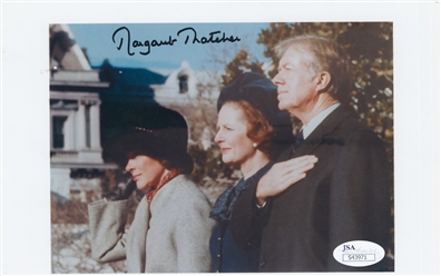  [BRITISH PRIME MINISTERS]. THATCHER, Margaret (1925-2013). ...