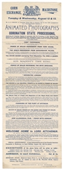 [BROADSIDE]. [CINEMA]. [KING EDWARD VII (1841-1910), subjec...
