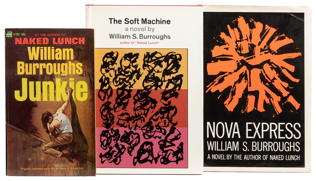  BURROUGHS, William S. (1914-1997). Pair of Hardcover First ...